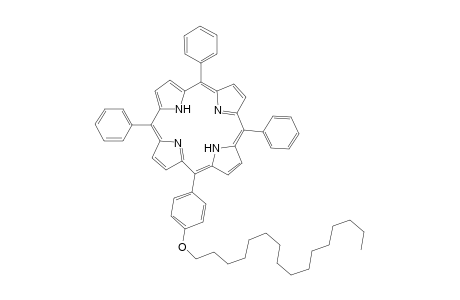 5-(4-Hedadecyloxyphenyl)-10,15,20-triphenylporphyrin