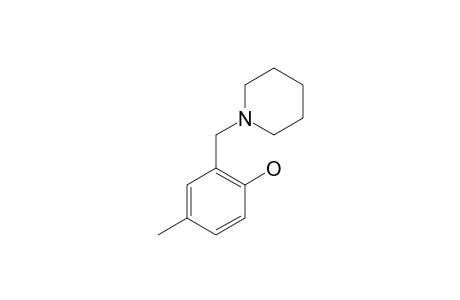 4-Methyl-2-(piperidinomethyl)phenol