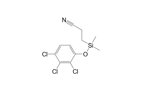 2,3,4-trichlorophenol cyanoethyldimethylsilyl ether