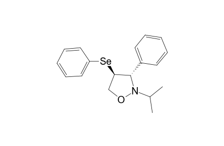 (3S,4S)-3-Phenyl-4-(phenylseleno)-N-(isopropyl)isoazolidine