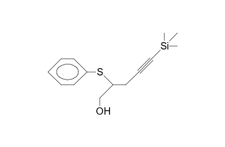 2-Phenylthio-4-pentynoic acid, methyl ester