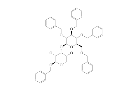 BENZYL-3-O-(2,3,4,6-TETRA-O-BENZYL-BETA-D-GLUCOPYRANOSYL)-BETA-D-RIBOPYRANOSIDE