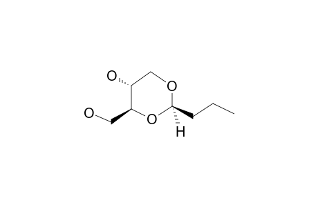CORUSCOL-A;2-HYDROXY-3-HYDROXYMETHYLENE-5-N-BUTYL-1,3-DIOXAN
