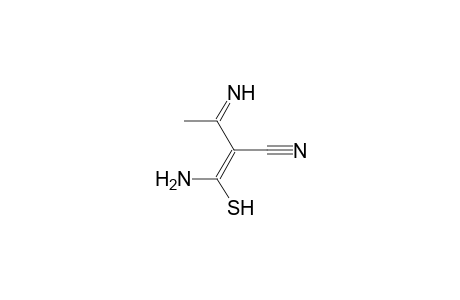 2-Cyano-3-imino-1-mercapto-1-butenamine