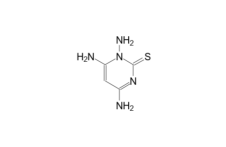 2(1H)-pyrimidinethione, 1,4,6-triamino-