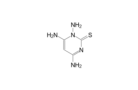 2(1H)-pyrimidinethione, 1,4,6-triamino-