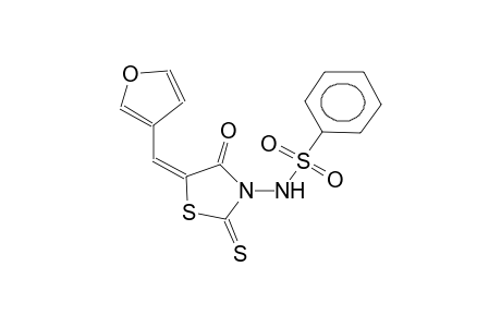2-phenylsulphamido-5-(2-furylmethylidene)-2-thioxo-1,3-thiazolidin-4-one