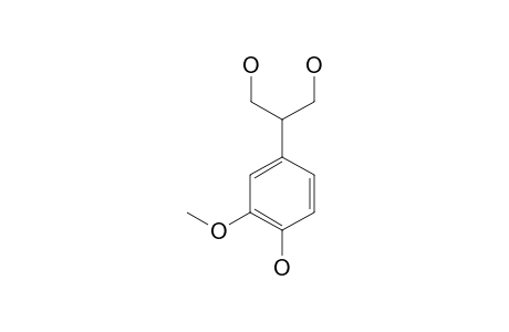 JUNIPEDIOL-A;2-(3-METHOXY-4-HYDROXYPHENYL)-PROPANE-1,3-DIOL