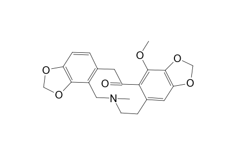 Bis[1,3]benzodioxolo[4,5-c:5',6'-g]azecin-13(5H)-one, 4,6,7,14-tetrahydro-12-methoxy-5-methyl-