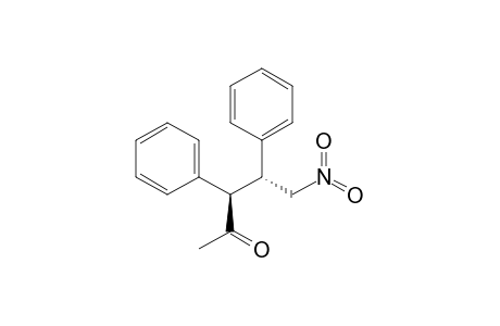 (3R,4R)-5-nitro-3,4-diphenyl-2-pentanone