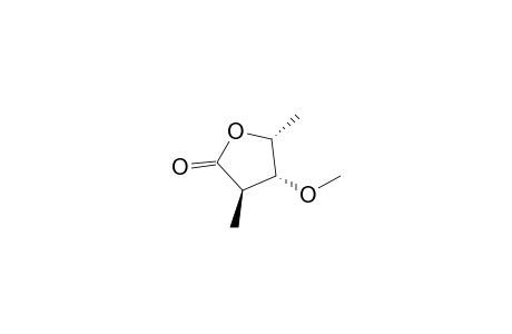 4(R)-Methoxy-3(R),5(R)-dimethyldihydrofuran-2-one