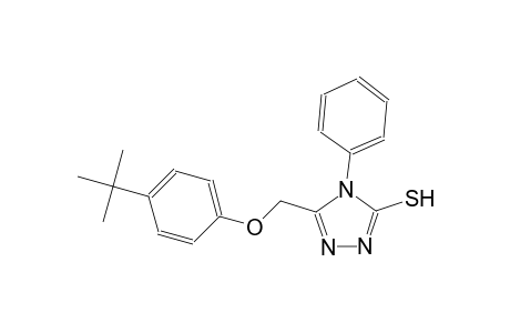 4H-1,2,4-triazole-3-thiol, 5-[[4-(1,1-dimethylethyl)phenoxy]methyl]-4-phenyl-