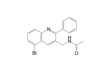 N-(5-Bromo-2-phenyl-quinolin-3-ylmethyl)-acetamide