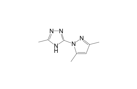 3-(3,5-dimethyl-1-pyrazolyl)-5-methyl-1H-1,2,4-triazole