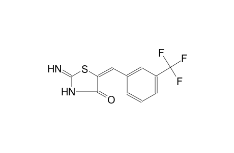 (5E)-2-imino-5-[3-(trifluoromethyl)benzylidene]-1,3-thiazolidin-4-one