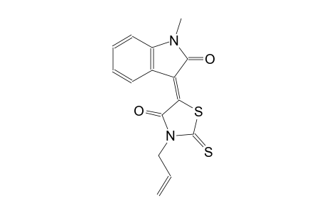 (3Z)-3-(3-allyl-4-oxo-2-thioxo-1,3-thiazolidin-5-ylidene)-1-methyl-1,3-dihydro-2H-indol-2-one