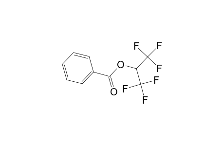 1,1,1,3,3,3-hexafluoropropan-2-yl benzoate