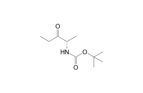 N-[(1S)-2-keto-1-methyl-butyl]carbamic acid tert-butyl ester