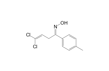 2,2-Dichlorovinyl-4'-methylacetophenone oxime