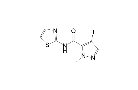 4-iodo-1-methyl-N-(1,3-thiazol-2-yl)-1H-pyrazole-5-carboxamide