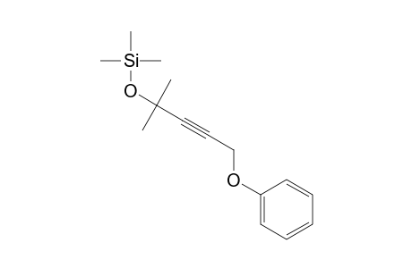 [(1,1-dimethyl-4-phenoxy-2-butynyl)oxy]trimethylsilane