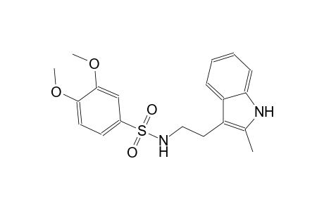 benzenesulfonamide, 3,4-dimethoxy-N-[2-(2-methyl-1H-indol-3-yl)ethyl]-