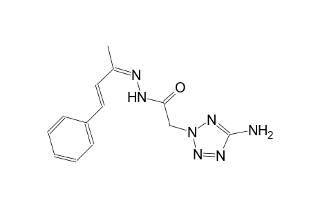 2-(5-amino-2H-tetraazol-2-yl)-N'-[(Z,2E)-1-methyl-3-phenyl-2-propenylidene]acetohydrazide