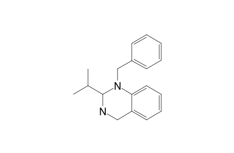 1-Benzyl-2-(1'-methylethyl)1,2,3,4-tetrahydroquinazoline