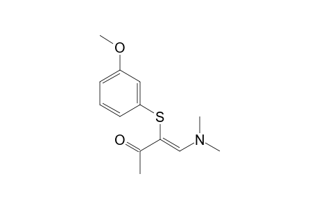 (Z)-3-(3-Methoxyphenylthio)-4-(dimethylamino)but-3-en-2-one