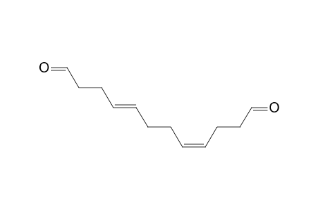 (4E,8Z)-dodeca-4,8-dienedial