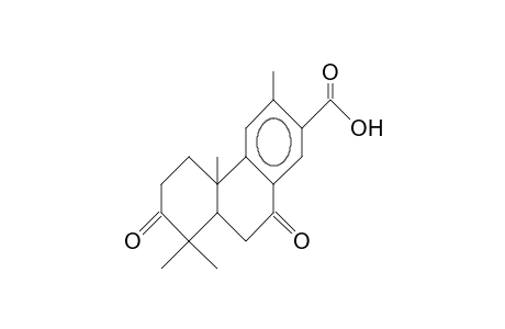 12-Methyl-7-oxo-podocarpa-8,11,triene-13-carboxylic acid