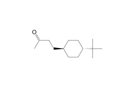 2-Butanone, 4-[4-(1,1-dimethylethyl)cyclohexyl]-, trans-