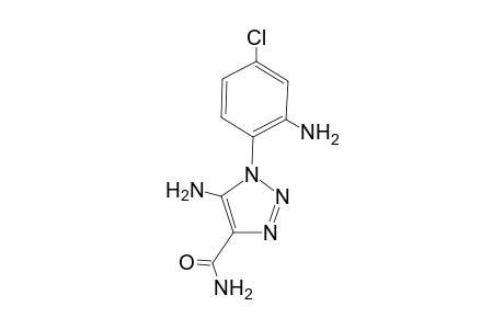 5-amino-1-(2-amino-4-chloro-phenyl)triazole-4-carboxamide