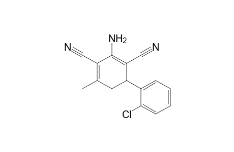 3-Amino-5-(2-chlorophenyl)-2,4-dicyano-1-methylcyclohexa-1,3-diene