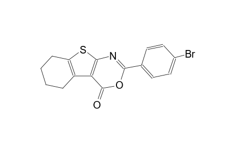 4H-benzo[4,5]thieno[2,3-d][1,3]oxazin-4-one, 2-(4-bromophenyl)-5,6,7,8-tetrahydro-