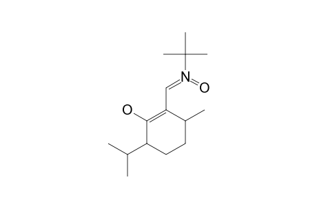 N-[(2-HYDROXY-3-ISOPROPYL-6-METHYL-1-CYCLOHEXEN-1-YL)-METHYLENE]-TERT.-BUTYLAMINO-N-OXIDE
