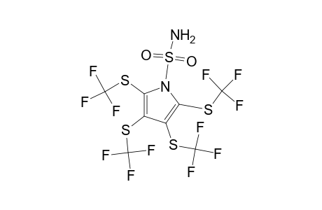 1H-Pyrrole-1-sulfonamide, 2,3,4,5-tetrakis[(trifluoromethyl)thio]-