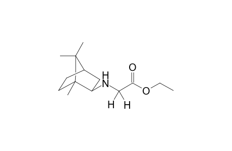 Ethyl N-[(1R,4R)-exo-bornan-2-yl]glycinate [ethyl N-([1R,4R)-1,7,7,trimethylbicyclo[2.2.1]heptan-2-exo-ylamino)acetate]