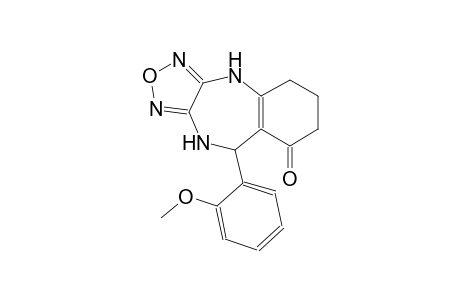4H-[1,2,5]oxadiazolo[3,4-b][1,4]benzodiazepin-8(5H)-one, 6,7,9,10-tetrahydro-9-(2-methoxyphenyl)-