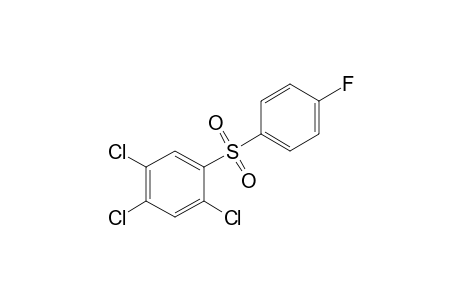 p-FLUOROPHENYL 2,4,5-TRICHLOROPHENYL SULFONE