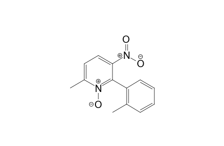 6-Methyl-3-nitro-2-o-tolylpyridine 1-oxide