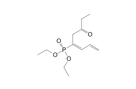 ((E)-1-(2-Oxobutyl)-1,3-butadienyl)-phosphonsaeure-diethylester