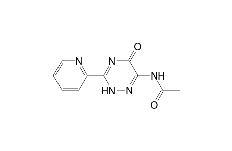 Acetamide, N-[2,5-dihydro-5-oxo-3-(2-pyridinyl)-1,2,4-triazin-6-yl]-