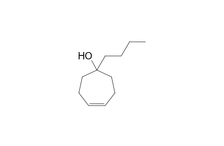 1-Butylcyclohept-4-en-1-ol