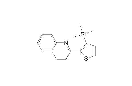Quinoline, 2-[3-(trimethylsilyl)-2-thienyl]-