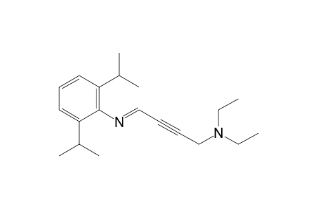 1-(2,6-Diisopropylphenylimino)-4-(N,N-diethylamino)but-2-yne