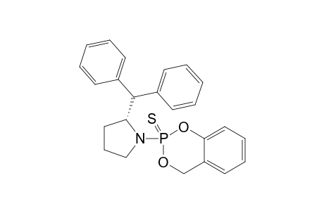 2-(2'-BENZHYDRYL-PYRROLIDIN-1'-YL)-4H-1,3,2-BENZODIOXAPHOSPHORIN-2-SULFIDE;MAJOR-DIASTEREOMER