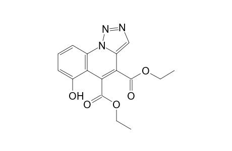 Diethyl 6-hydroxy-1,2,3-triazolo[1,5-a]quinoline-4,5-dicarboxylate