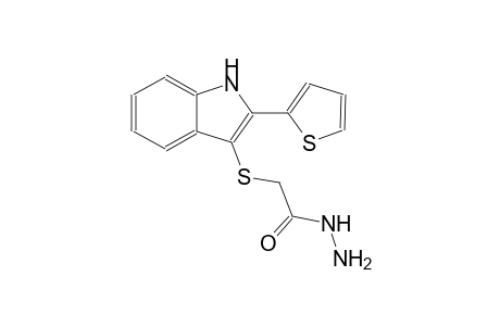 2-{[2-(2-thienyl)-1H-indol-3-yl]sulfanyl}acetohydrazide