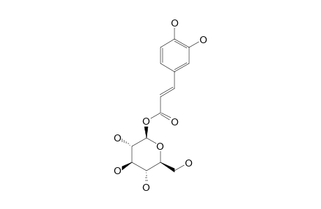1-O-(E)-CAFFEOYL-BETA-GLUCOPYRANOSIDE